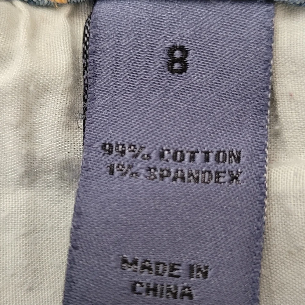 Zanadi Bootcut Jeans Embellished Pockets Sz 8